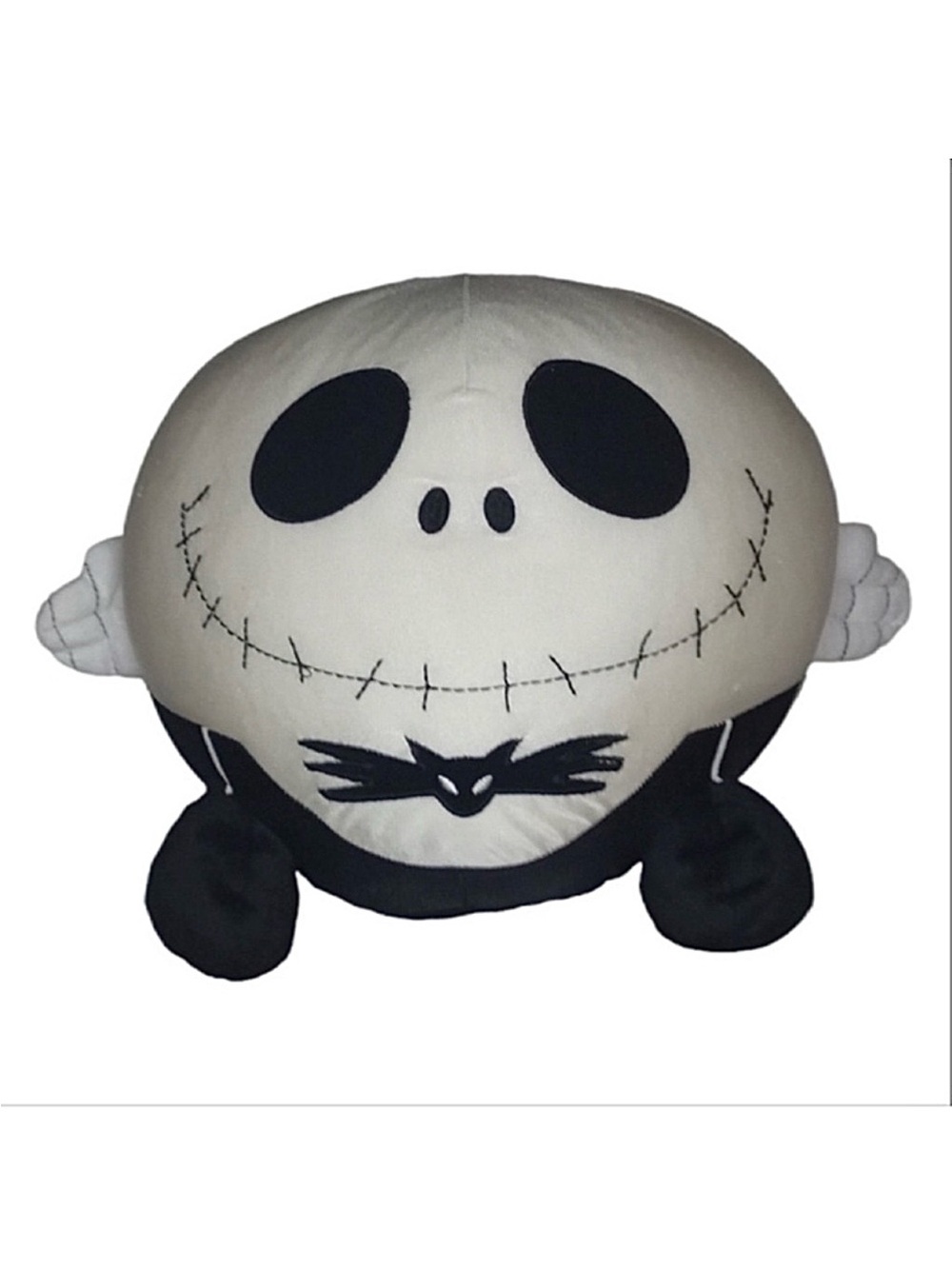 Disney Black & White Jack Skellington Plush Cushion beanbag